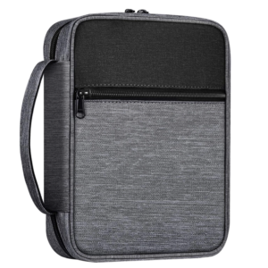 Custom Logo Polyester Faux Bible Case Book Leather Large Size Bible Bag Covers