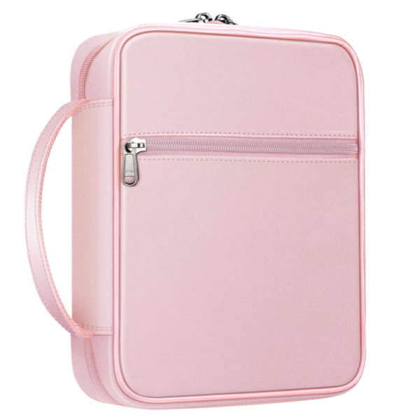 Custom Logo Polyester Faux Bible Case Book Leather Large Size Bible Bag Covers - Image 4