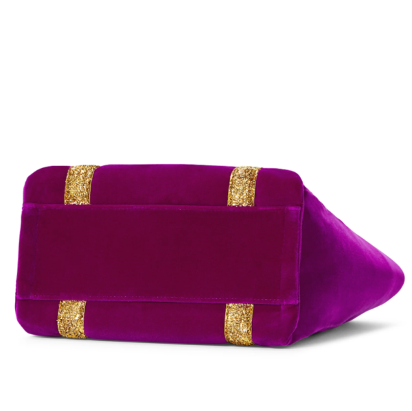 New Velvet Shoulder Bag Handbag Casual Tote Purse Terry Cloth Large Capacity Hobo Bag - Image 3