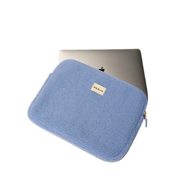 Teddy Puffer Laptop case Sleeve Laptop Sleeve Bag with Accessory Business Laptop Bag - Image 2