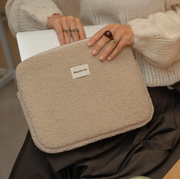 Teddy Puffer Laptop case Sleeve Laptop Sleeve Bag with Accessory Business Laptop Bag - Image 6