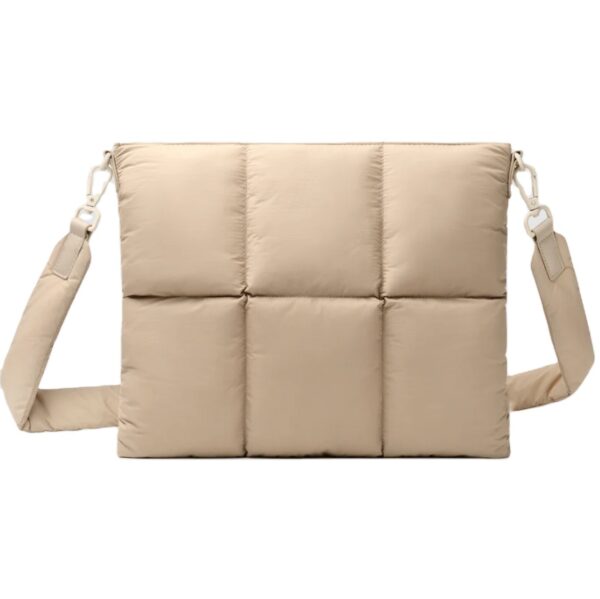 Shoulder Bag Simple Women's Simple Handbag Ladies Puffy Tote Bag