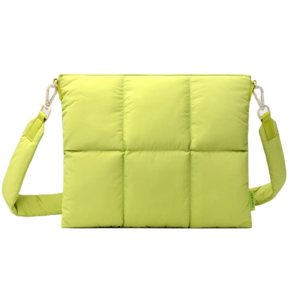 Light Weight Quilted Puffer Shoulder Bag Tablet case