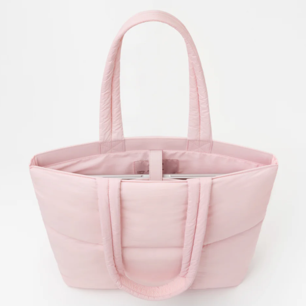 New Arrival Large Capacity Puffer Tote Bag for Women Lightweight Shoulder Bag - Image 3