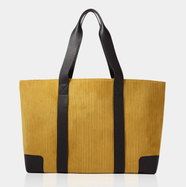 Outdoor Terry Tote Bag Fashion Beach Bag Large Canvas Tote Bag with Straps Can Carry Hat - Image 2