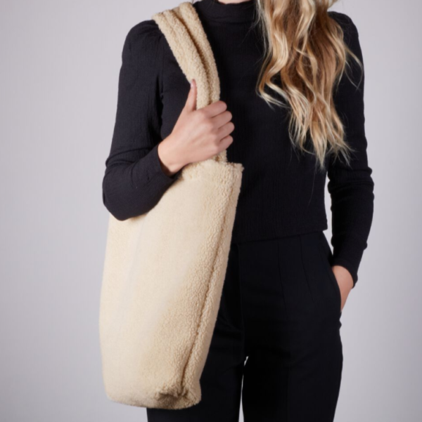 Women Teddy Clutch Bag Teddy Bag Sheep Wool Bag Teddy Purse - Bild 6