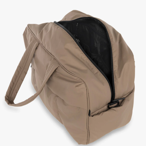 Quilted Foldable Expandable Dry Wet Waterproof Duffel Bag Duffle Yoga Weekend Shoulder Gym Luggage - Imagem 2