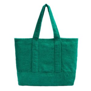 Terry Towelling Tote Bag Toweling Cloth Beach Bag
