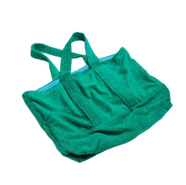 Terry Towelling Tote Bag Toweling Cloth Beach Bag - Image 4