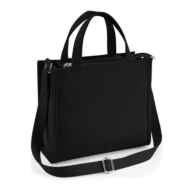 Tote Bag Women Corduroy Bag With Zipper Fashion Small Corduroy Tote Handbag - 画像 2