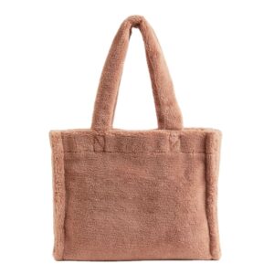 Winter Fashion Teddy Tote Bag Comfortable Soft Sherpa Shopping Bag