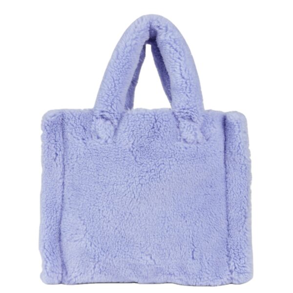 Winter Fashion Teddy Tote Bag Comfortable Soft Sherpa Shopping Bag - Bild 6