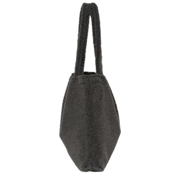Fashion Teddy Shoulder Handbags Big Capacity Shopping Trendy Towel Fabric Bags - 画像 2