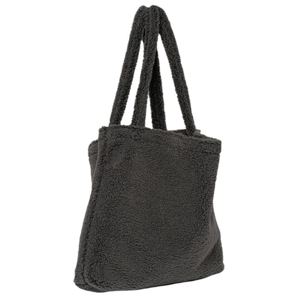 Fashion Teddy Shoulder Handbags Big Capacity Shopping Trendy Towel Fabric Bags - 画像 6