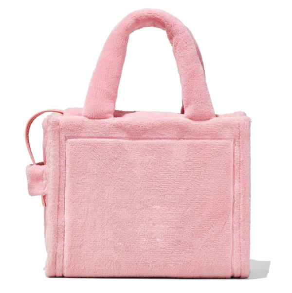 Hot Sale Terry Cloth Tote Bag Fashion Woman  Beach Bag Travel Terry Cloth Shoulder Bag - 画像 5