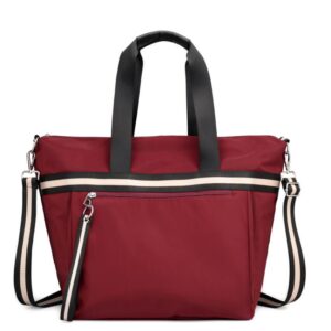 Woman Nylon Shopping Bag Top Handle Satchel Handbags Shoulder Bag