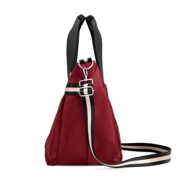 Woman Nylon Shopping Bag Top Handle Satchel Handbags Shoulder Bag - Imagem 4