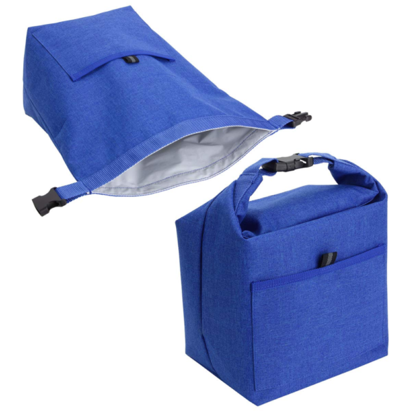 Custom Portable Waterproof Leakproof 300D Insulated Tote Bag Thermal Lunch Cooler Bag for Food Picnic Travel - Image 4