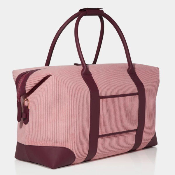 Corduroy Large Yoga Handbag Men Women Outdoor Training Travel Terry Duffle Bag - Image 2