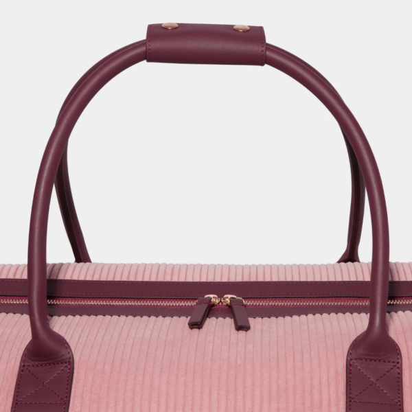 Corduroy Large Yoga Handbag Men Women Outdoor Training Travel Terry Duffle Bag - Image 3