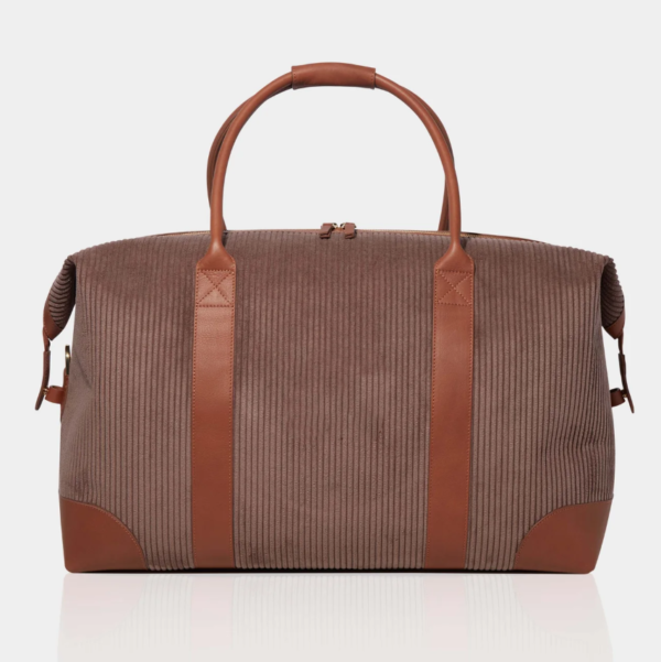Corduroy Large Yoga Handbag Men Women Outdoor Training Travel Terry Duffle Bag - Image 4