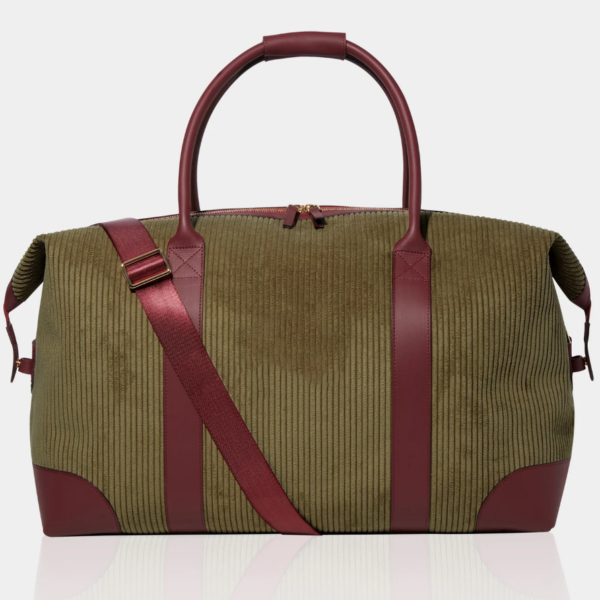 Corduroy Large Yoga Handbag Men Women Outdoor Training Travel Terry Duffle Bag - Image 5