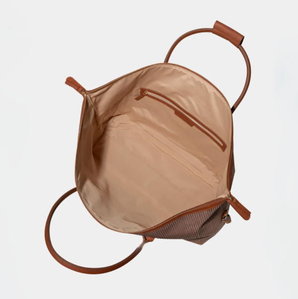 Corduroy Large Yoga Handbag Men Women Outdoor Training Travel Terry Duffle Bag - Image 6