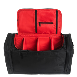 Premium Sneaker Bag Travel Duffel Bag - 3 Adjustable Compartment Dividers - for Shoes