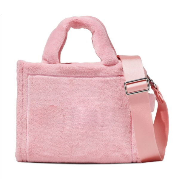 Hot Sale Terry Cloth Tote Bag Fashion Woman  Beach Bag Travel Terry Cloth Shoulder Bag - 画像 6