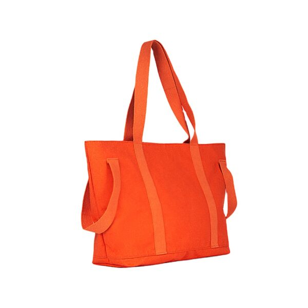 Design Canvas Shopping Tote Bag Outdoor Fitness Beach Bag - 画像 2
