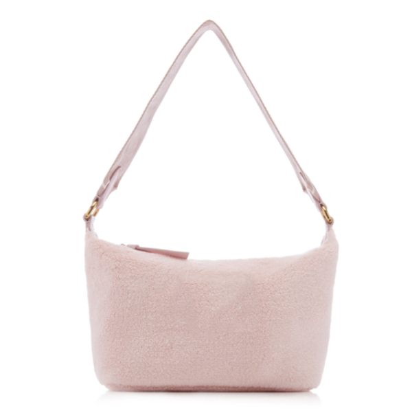 Woman Fashion Terry Single Shoulder Bag Women Casual Terry Bag - Image 4