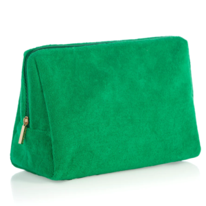 New Fashion Terry Cloth Cosmetic Bag Terry Cloth Makeup Bag Zipper Pouch