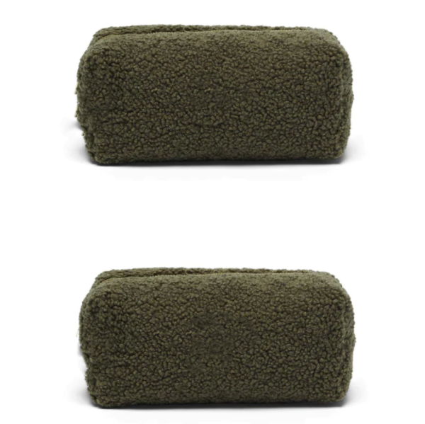 High Quality Hot Sale Cute Soft Teddy Cosmetic Bag Sherpa Travel Cosmetic Storage Bag - Bild 4