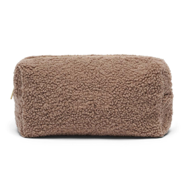 High Quality Hot Sale Cute Soft Teddy Cosmetic Bag Sherpa Travel Cosmetic Storage Bag - Bild 5