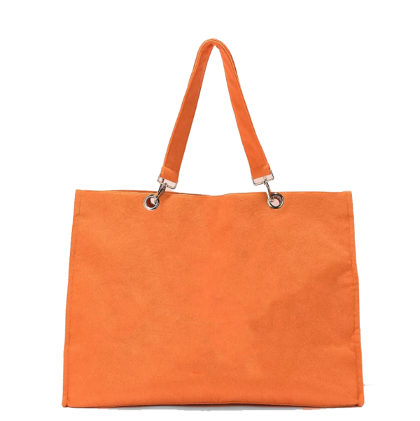 Custom Summer Beach Tote Bag Multi-purpose Terry Cloth Tote Handbag