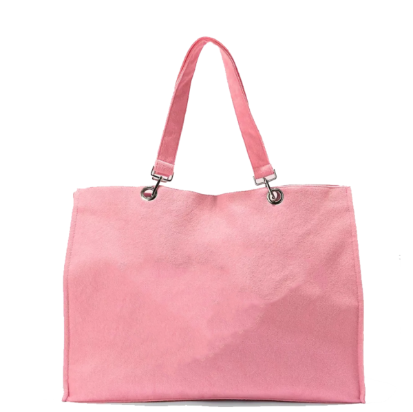Custom Summer Beach Tote Bag Multi-purpose Terry Cloth Tote Handbag - Bild 4