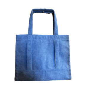 Towelling Handbag Customizable Terry Beach Bag Recycled Terry Cloth Tote Bag
