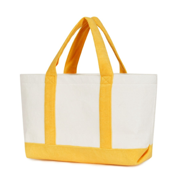 Terry Toweling Cloth Towel Carry Tote Shopping Beach Bag - Image 4