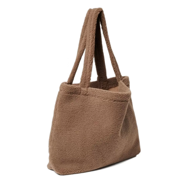 Mom Diaper Bag Tote Women Teddy Tote Bag Large Shoulder Bag Top Handle Handbag - Bild 4