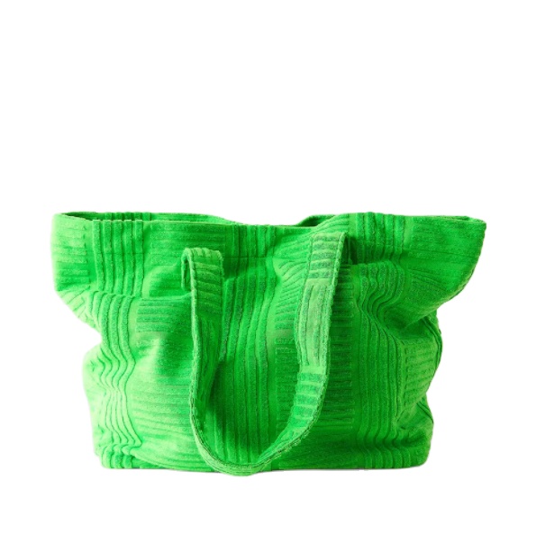 New Design Fashion Towelling Tote Bag Beach Bag - 영상 3