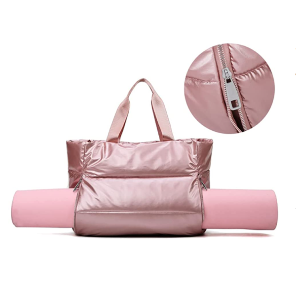 Lightweight Shoulder Bag for Women Fits Anywhere Soft Quilted Padding Tote Bag - 영상 6