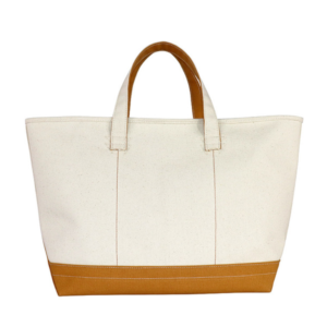 12 OZ Plain Cotton Heavy Canvas Tote Bag With Inside Outside Front Pockets Shopping