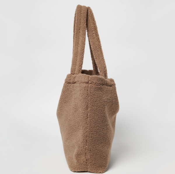 Fashion Teddy Soft Outdoor Tote Bag Yin Yang Sherpa Tote Bag - 画像 5