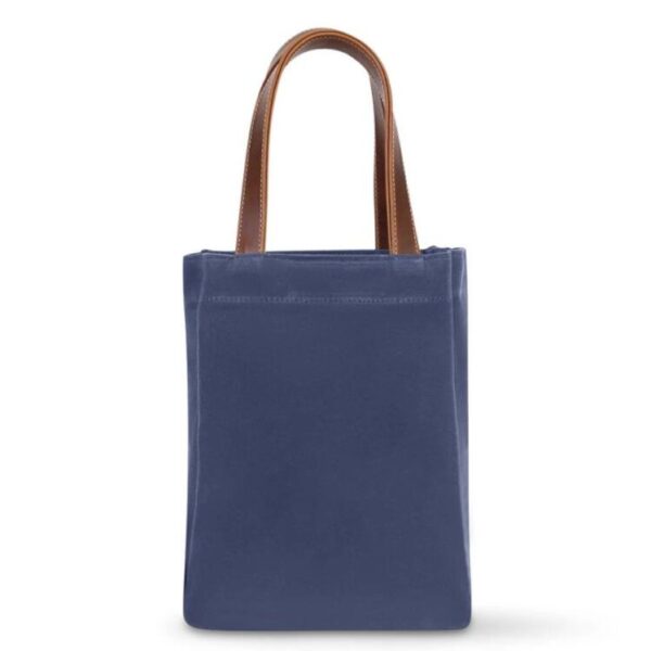Eco Friendly Liquor Wine Bottle Use Shopping 2 Bottle Canvas Wine Tote Bag for Red Wine - Bild 5