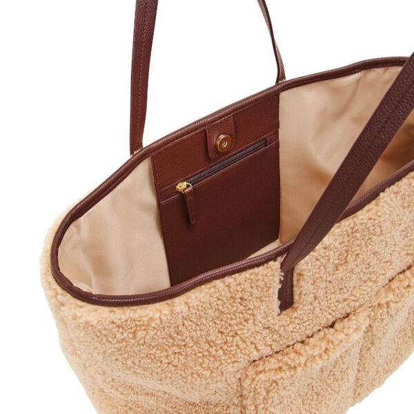 Hot Sell Shopping Bag Teddy Tote Bag Is a Practical and Stylish Must-have - Image 3