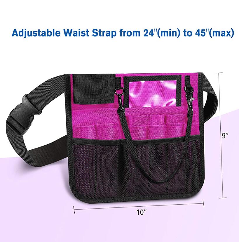 Fashion Nurse Bags for Women Fanny Pack Pocket Organizer Pouch Hip Bag - 영상 3