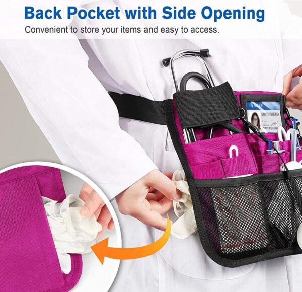 Fashion Nurse Bags for Women Fanny Pack Pocket Organizer Pouch Hip Bag - Imagem 6