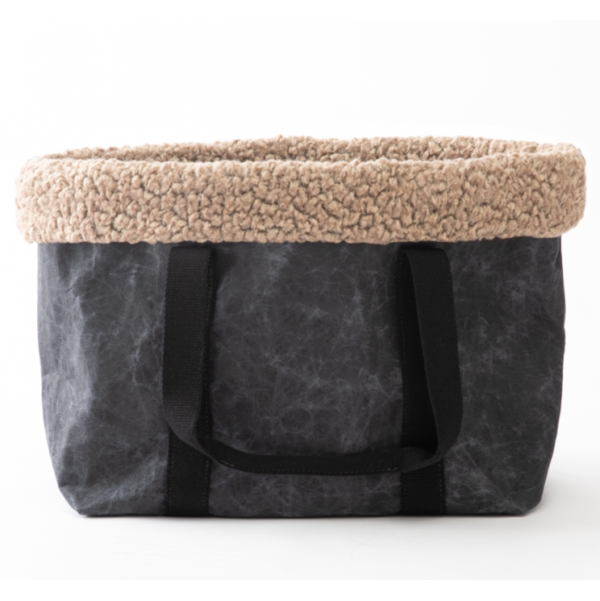 Kraft Paper Teddy Doghouse Travel Dog and Cat Pet Carrier Tote Hand Bag