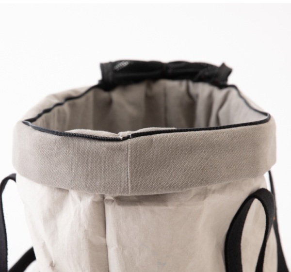 Kraft Paper Teddy Doghouse Travel Dog and Cat Pet Carrier Tote Hand Bag - Image 4