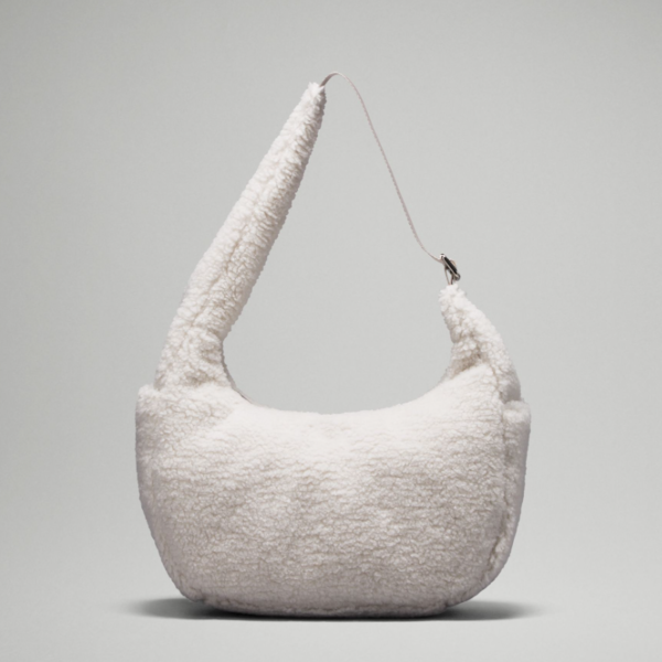New Arrival Design Teddy Moon Hobo Shape Sling Bag, Aesthetic Shoulder and Crossbody Bum Bag - Image 4